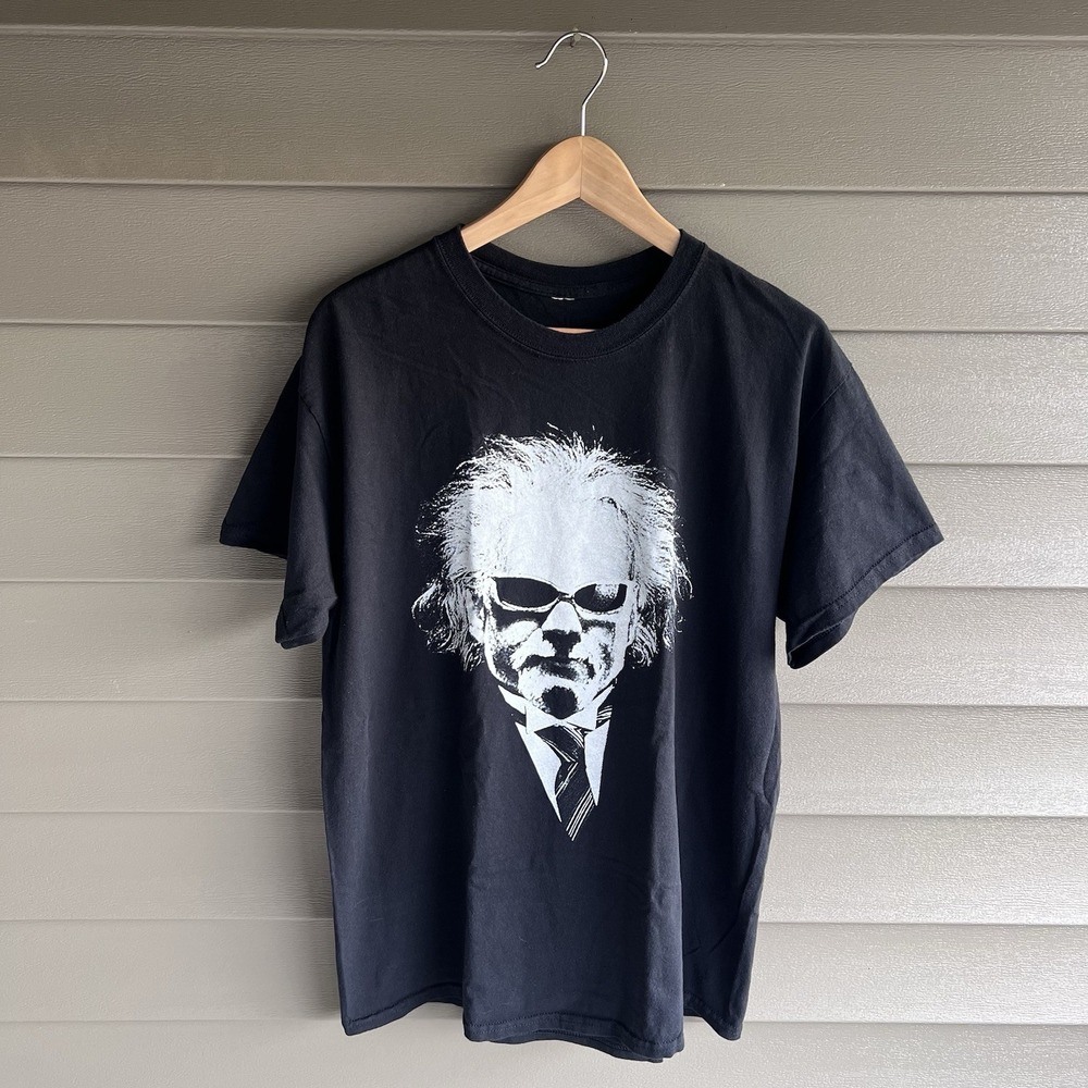 Scott Steiner Math Einstein T Shirt Black Wrestling WWE WCW Mens Large Samoa Joe